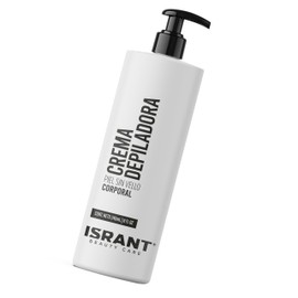 ISRANT | Crema Depiladora Suave y Efectiva | Lociones para Mujer Ideal para Depiladora Mujer - Rasuradora Mujer | Skin Care Crema para Depilar Todo Tipo de Piel - Crema Corporal 240ml | Kit de Viaje