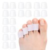 JKcare Pinky Toe Sleeves Gel Corn Cushion Pads 10 Pairs/20