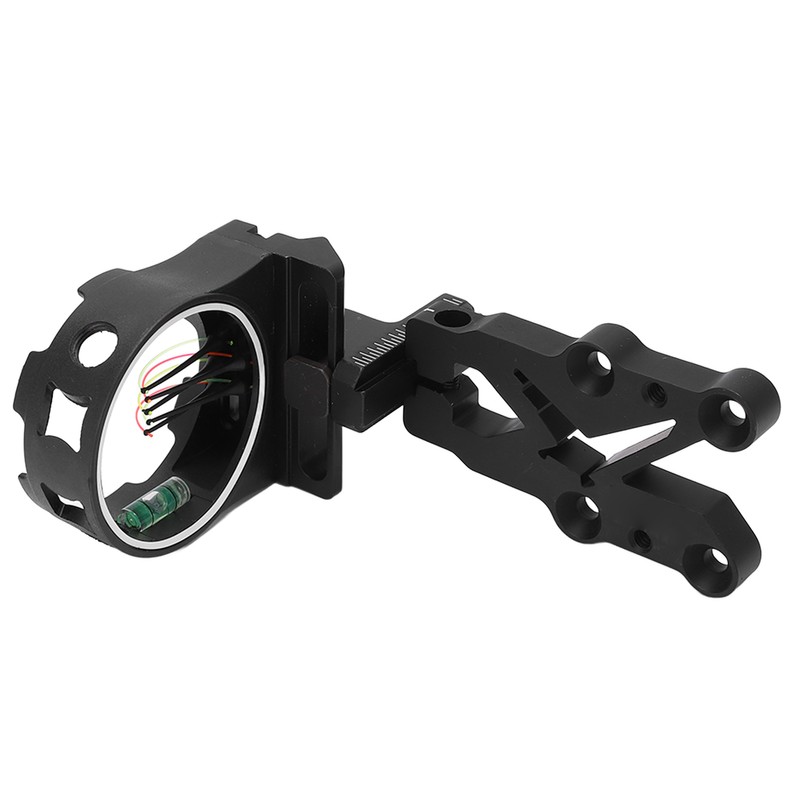 Compound 5 Pin Bow Sight with Adjustable Spirit Level Archery