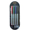TUL® Fine Liner Felt-Tip Pens, Ultra-Fine, 0.4 mm, Silver Barrel,