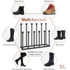 Tigerden 22.5 Inches Free Standing Shoe Racks, Tall Black Metal