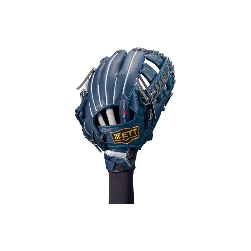 ZETT LHJF BG29632J Batting Gloves, Zero One Stage, Boys Protective