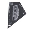 Guitar String Action Gauge Ruler Tool Stainless Steel Electric Guitar