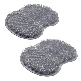 Shower Foot Scrubber Mat, Foot Points Massage Spa Brush with Non-Slip Suction Cups, No Bend Foot Massage Mat for Cleaning and Exfoliating