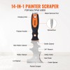 6pcs Stainless Steel Drywall Knife Set With Mud Pan 3