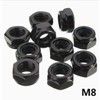 Alamor Cs1 10pcs Steel Self-Locking Hex Nut Nylon Insert Nut