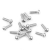 Fasizi 230Pcs M2 304 Stainless Steel Allen Hex Drive Button