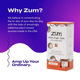 Essential Oil Wool Laundry Balls Pack of 3 Scented Dryer Balls Natural Freshness