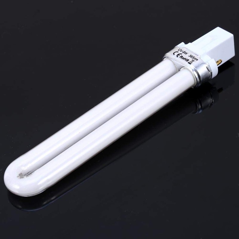 Nail Light Bulbs, UV Lamp Light Replacement 9W 365nm Nail