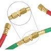Twin Torch Welding Hose 'B' Size Coupler Set, Oxygen Acetylene/Propane