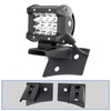 RIGIDON 2 Pcs Car LED Headlight Bracket, Aluminum Metal Headlight