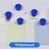 DUJEQM Fridge Magnets 30PCS Blue, Strong Magnet Mini Round Decorative