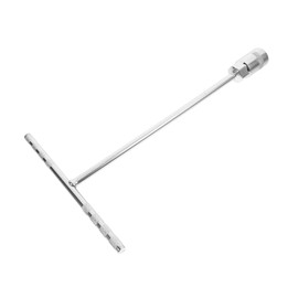 Hohopeti Handle Socket Wrench Portable Metal Repair Tool Construction Compact Design for Car Maintenance and Mechanical Processing Includes Socket