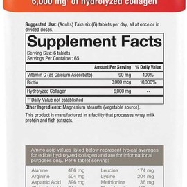 youtheory Collagen Advanced Formula 1, 2 and 3, 1 Pack (390 Tablets ) kg2sgk23 Adult