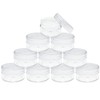 Case Small Divided Round Case Lip Case Capacity 5ml Set