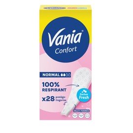 Vania Kotydia Flexi + Flexiform Fresh Panty Liners - 4 Packs of 28