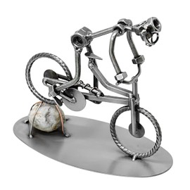 Screw Manikin MTB Mountain Bike Cycling Stone-Hand-Made Gift Idea
