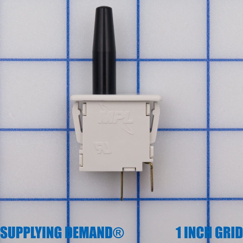 Supplying Demand 42-22692-08 HVAC Furnace Push Button Door Switch Replacement
