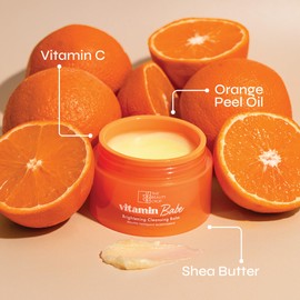 The Beauty Crop Vitamin Babe Refillable Cleansing Balm - Nourishing & Brightening - 100 ml