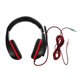 DOITOOL Gaming Headset Wired Over-Ear with Mic Comfortable Earmuffs Headband Lightweight Stereo Sound for Gaming Calls Workouts