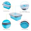 Collapsible Food Storage Containers with Airtight Lid, 27 oz, Kitchen