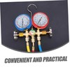 CHILDWEET Air Conditioner Pressure Gauge Charge Gauge High Low Pressure