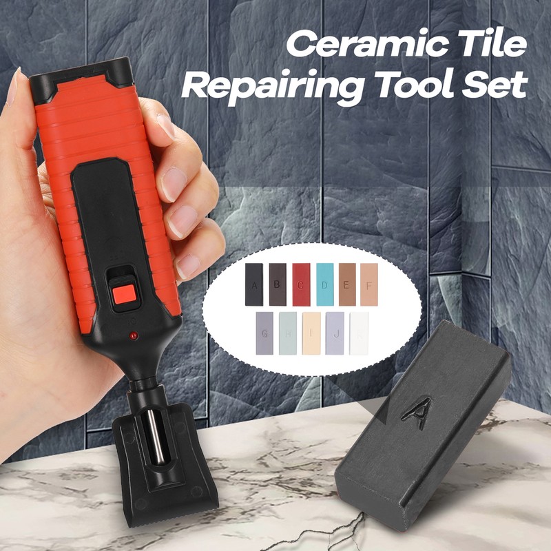 Ceramic Tile Repairing Tool Set Multifunction DIY Repairing Tool Set