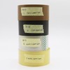 BOMEI PACK Yellow Masking Tape Decorative Writable Yellow Painters Tape