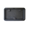 Full Size Black Plastic License Plate Frame for Truck Cargo