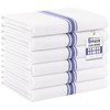 Homaxy Kitchen Towels 6 Pack, 15 x 25 Inch, 100%