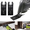 PECHAM 24PCS Universal Wood Metal Oscillating Multitool Quick Release Saw