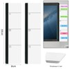 Pack of 2 Monitor Memo Board Creative Acrylic Message Boards
