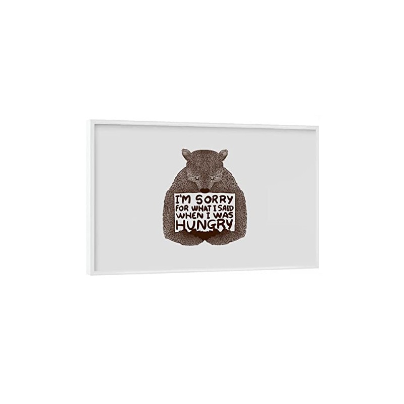 artboxONE Poster with White Frame 30 x 20 cm Nature