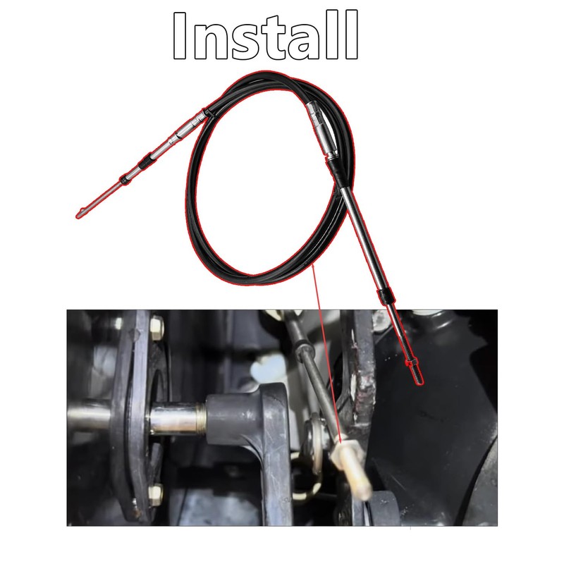 Reverse Cable Compatible With Sea-Doo 2004-2005 Gti Rfi 800 2008-2010