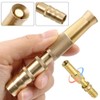 RecDec 2 Pack High Pressure Hose Nozzle Brass Adjustable Twist