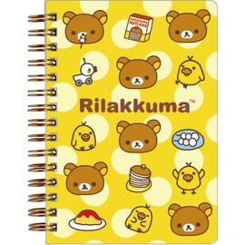 San-X Rilakkuma SE68803 Sticker Notebook H6.1 x W4.3 inches (156 x 110 mm)