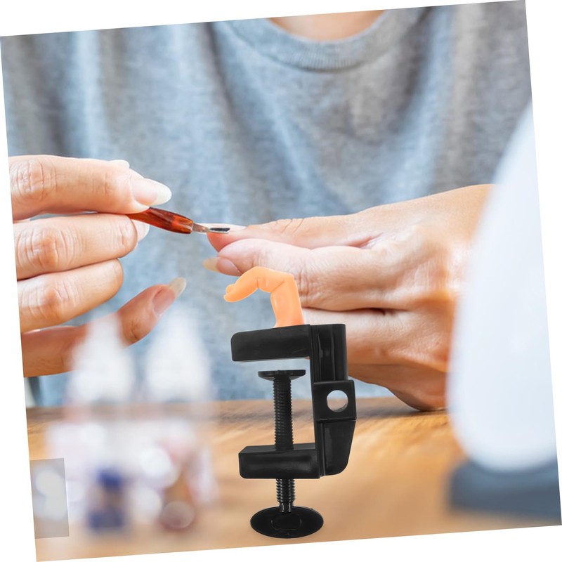 SAFIGLE Nail Practice Finger Model Sturdy Manicure Training Tool for