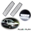 KENRTIR Clear Lens Front Side Marker Corner Lights Housing Assembly