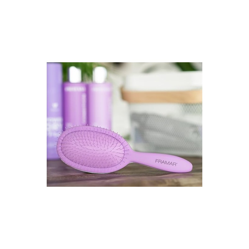 Framar Cepillo desenredante para cabello grueso – Cepillo desenredante para
