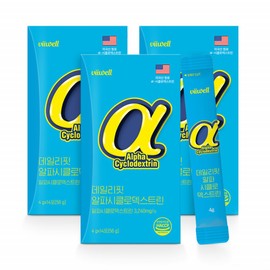 Bewell Alphacyclodextrin Powder Alphacyclodextrin 3 boxes / 알파시클로 덱스트린 분말 알파싸이클로덱스트린 3통