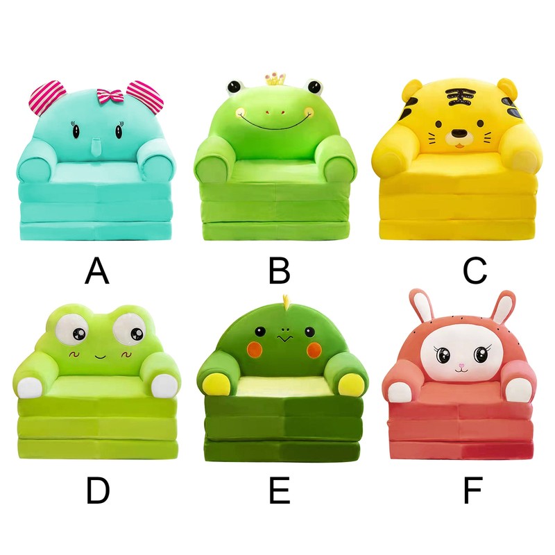 2 in 1 Foldable Sofa Cartoon Sofa for Kids