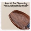 Solid Wood Electronic Tea Scale Tough Durable Convenient Display Screen