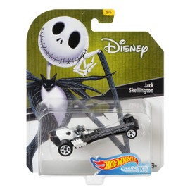 Hot Wheels Jack Skellington Vehicle, 1:64 Scale