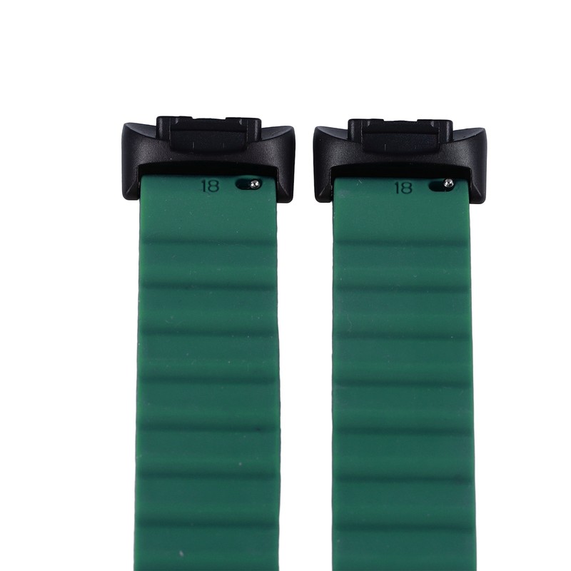2pcs Watch Bands Professional Silicone Strap Strong Magnetic Snap Replacement