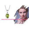 JewelryPalace Natural Gemstone Garnet Peridot Amethyst Citrine Blue Topaz Birthstone