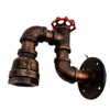 DC VOLTAGE Industrial Metal Water Pipe Wall Lights Indoor Wall