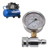 MIRIAM SONG High Pressure Washer Gauge with 3/8in Quick Connect