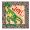 Diggin for Dinos Luncheon Napkins 16 Count 3 Ply Dinosaur