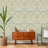 Holden Vintage Floral Wallpaper Flowers Leaves Cream/Ochre 13392