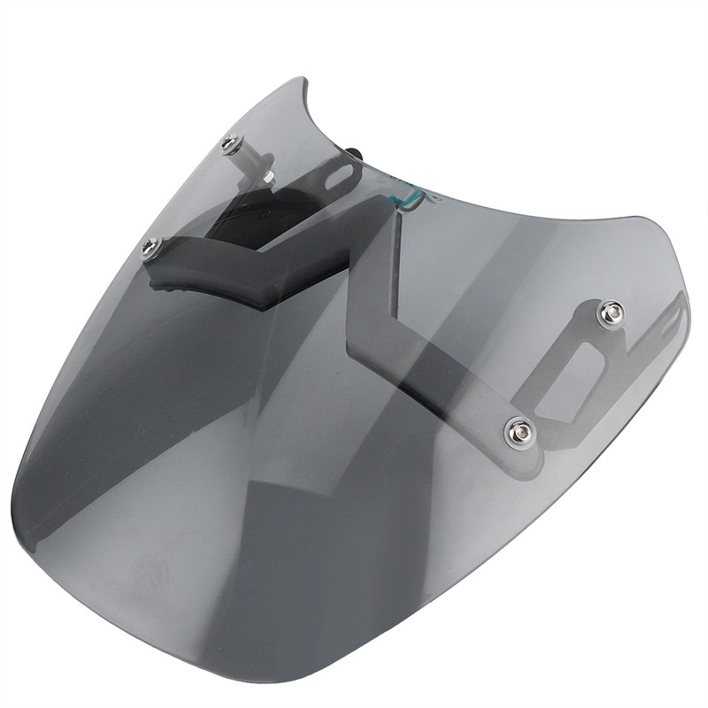 Motorcycles Wind Deflector Front Windshield W/V Lights LED Turn Signals